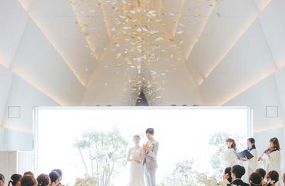 チャペルがある結婚式場