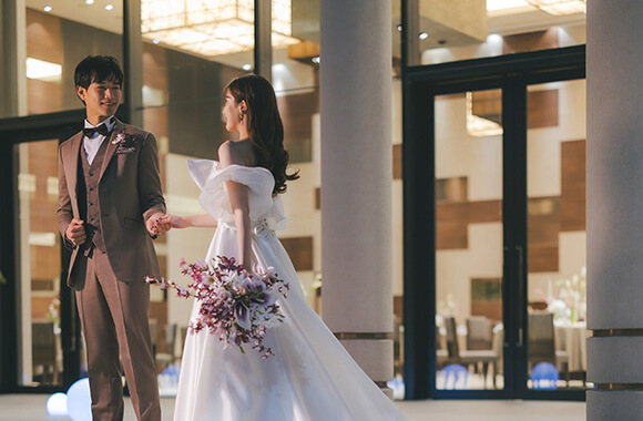 ナイトウエディングができる結婚式場